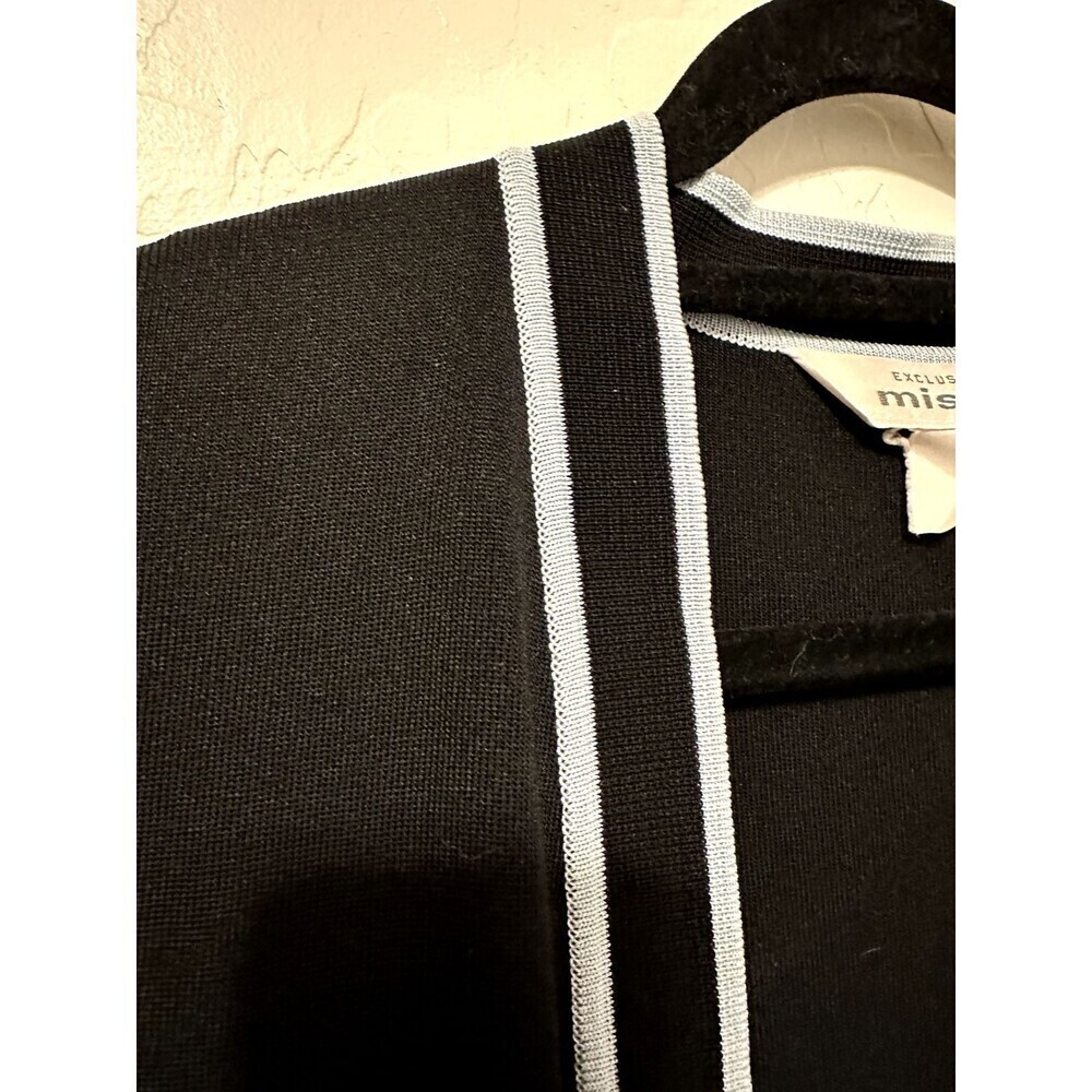 Exclusively Misook Woman's Open Front Cardigan Size 2X Minimal Office Preppy - Picture 6 of 13